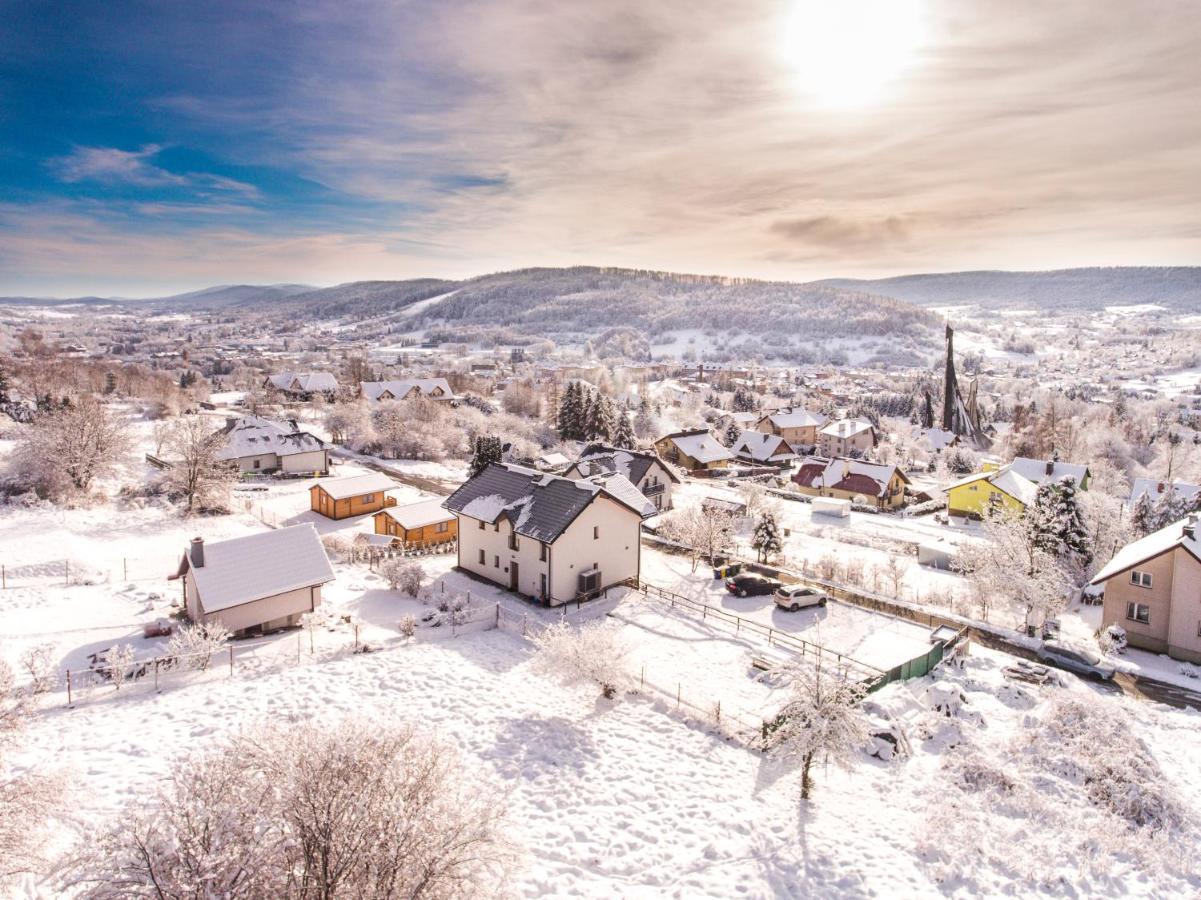Villa Kasztelan Apartamenty ウストシキ・ドルネ エクステリア 写真