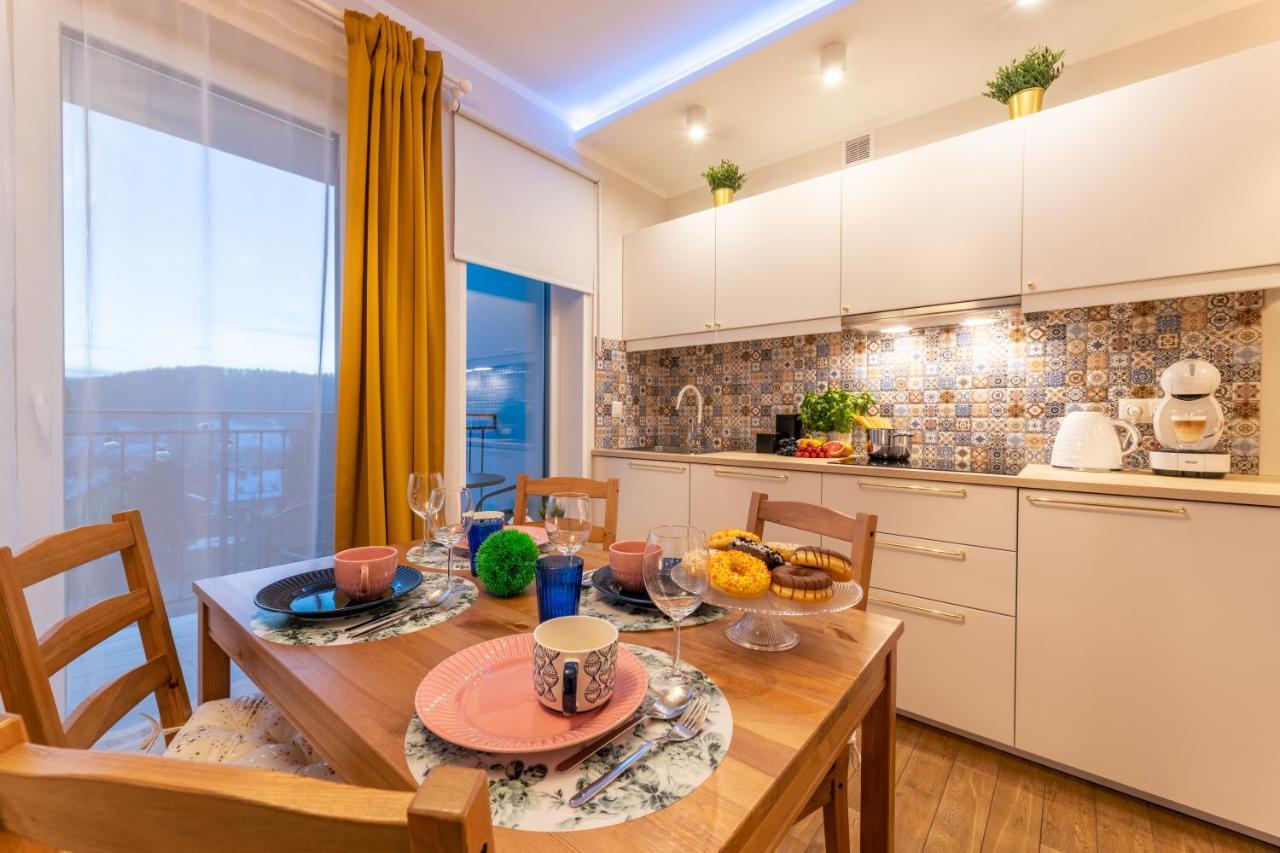 Villa Kasztelan Apartamenty ウストシキ・ドルネ エクステリア 写真